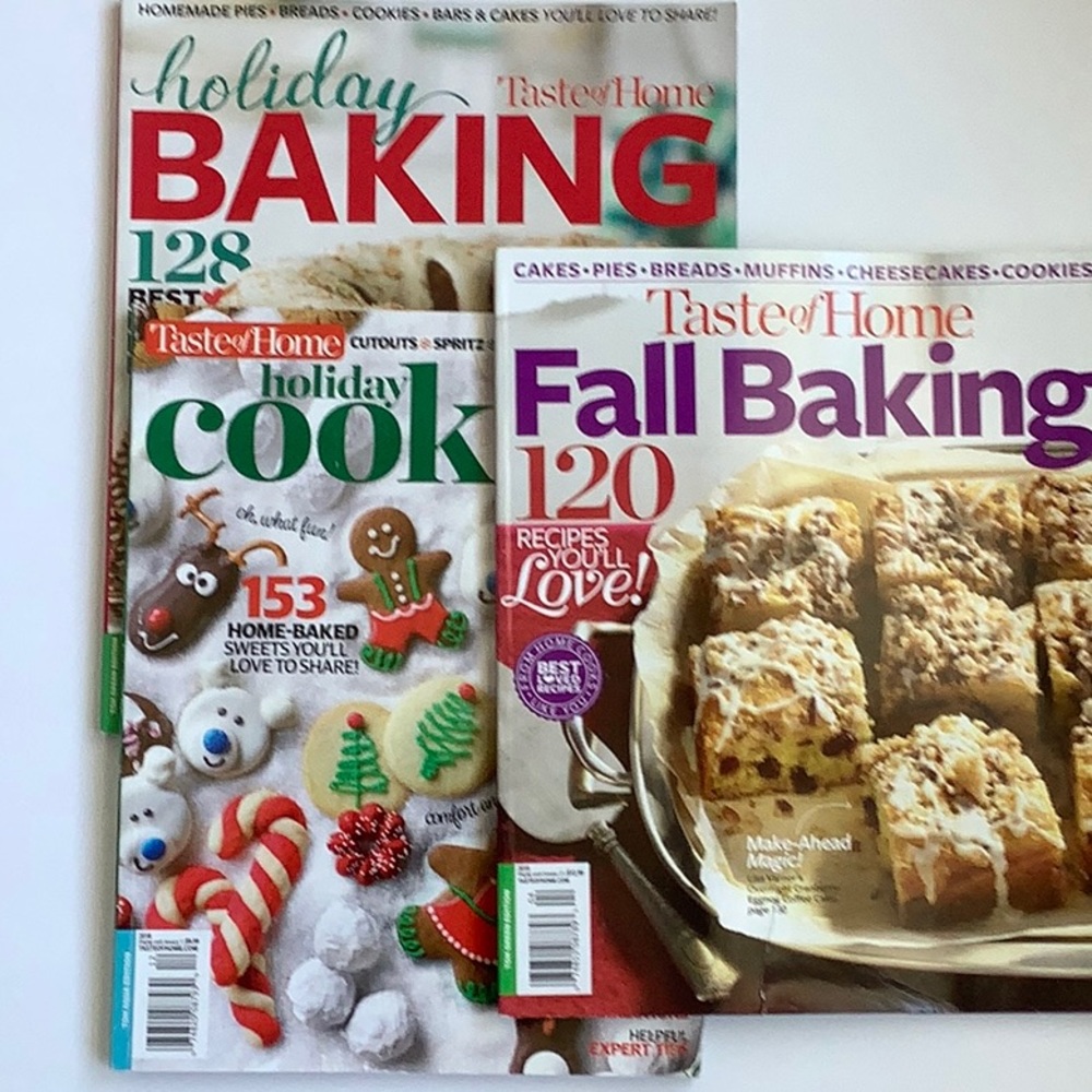 Taste of Home Baking Magazines